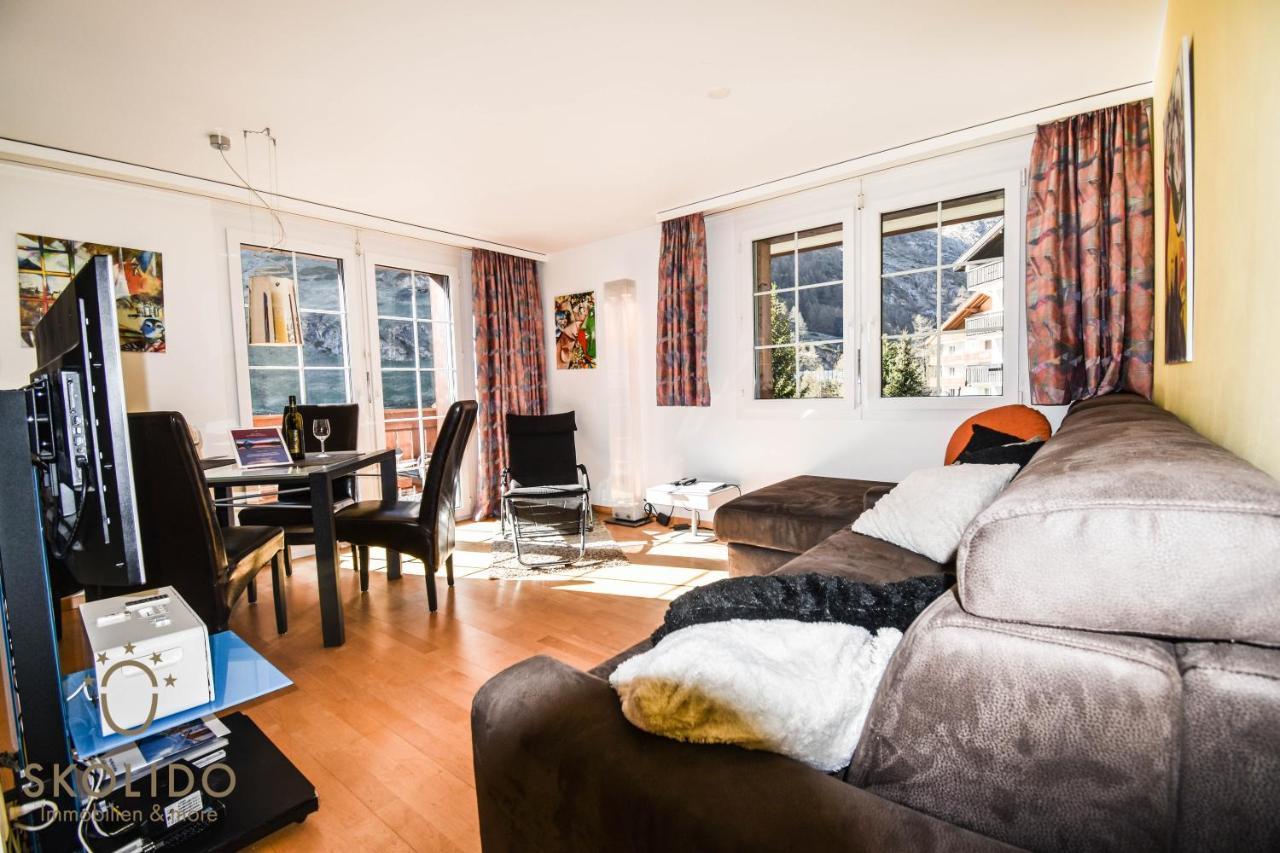 Wohnung In Zermatt Mit Postkarten Matterhornblick Exterior photo